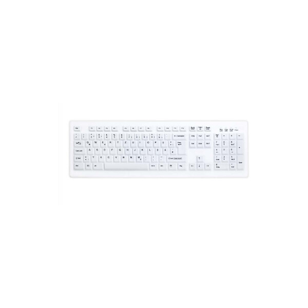 Active Key AK-C8100F, Volle Größe (100%), Kabelgebunden, USB, Weiß