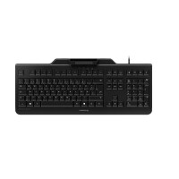 Cherry SECURE BOARD 1.0, Kabelgebunden, USB, QWERTY, Schwarz