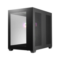 FSP CMT380, Midi Tower, PC, Schwarz, ATX, micro ATX,...
