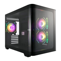 FSP Geh Mini S380-BA Micro-ATX/Mini-ITX o.N. Black retail...