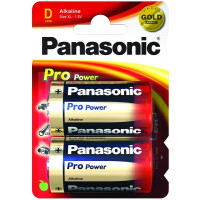 Panasonic 1x2 LR20PPG, Einwegbatterie, Alkali, 1,5 V, 2...