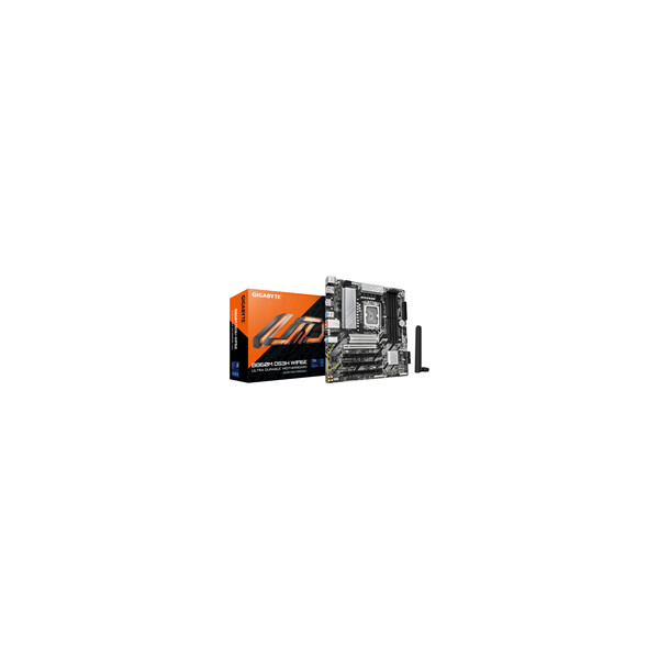 Gigabyte MB GBT Intel 1851 B860M DS3H WIFI6E - Micro/Mini/Flex-ATX - USB 3.2