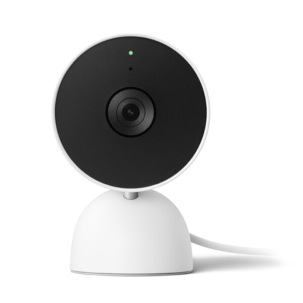 Google Nest Cam, IP-Sicherheitskamera, Drinnen, Kabelgebunden, Tisch/Wand, Weiß, Bullet (shape)