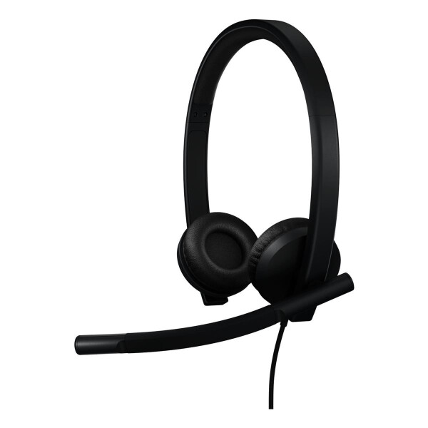 Logitech H570e, Kabelgebunden, Büro/Callcenter, 113 g, Kopfhörer, Schwarz