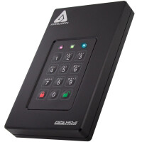 Apricorn Aegis Fortress L3, 2 TB, USB Typ-A auf USB...