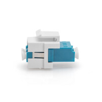DIGITUS LWL-LC/LC-Duplex-Kupplung, Singlemode, Keystone-Modul