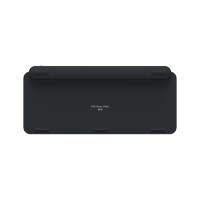 Logitech MX Keys Mini, Mini, Kabellos, RF Wireless + Bluetooth, Scherenschalter, QWERTY, Graphit