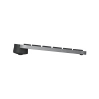 Logitech MX Keys Mini, Mini, Kabellos, RF Wireless + Bluetooth, Scherenschalter, QWERTY, Graphit