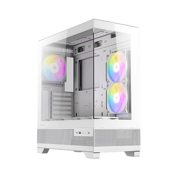 Antec CX700 RGB ELITE, Midi Tower, PC, Schwarz, ATX, ITX, micro ATX, Glas, Stahl, 16 cm