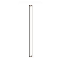 Ergotron DS100 28" Pole, Schwarz, Stahl, Ergotron DS100, 2,3 kg, 711,2 mm, 3,8 cm
