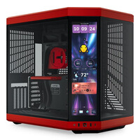 HYTE Y70 Midi Tower Touch Infinite - Black Cherry