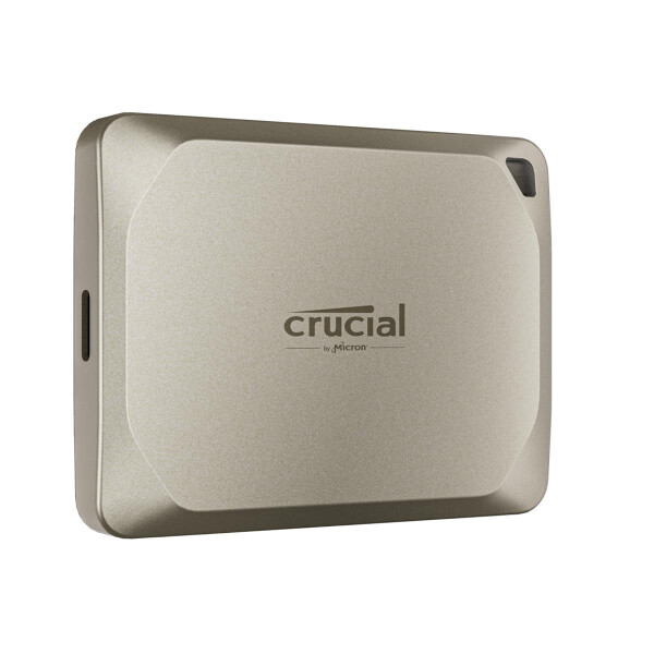 Crucial X9 Pro, 2 TB, USB Typ-C, 3.2 Gen 2 (3.1 Gen 2), 1050 MB/s, 10 Gbit/s, Beige