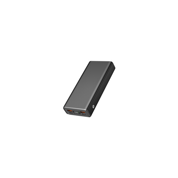 2GO Powerbank 2x USB-A 1x USB-C fast charging ALU - 20.000 mAh