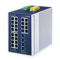 Planet Industrial L2+ 24-Port Managed Switch IGS-4215-24T4X