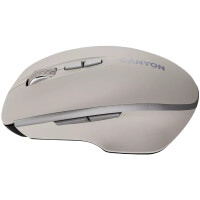 Canyon pel MW-21 BlueLED 7buttons Wireless Cosmic Latte,...
