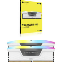 Corsair Vengeance RGB CMH32GX5M2B6000C36W, 32 GB, 2 x 16...