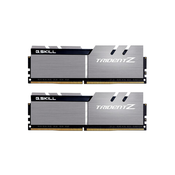 G.Skill 32GB DDR4-3200, 32 GB, 2 x 16 GB, DDR4, 3200 MHz, 288-pin DIMM, Schwarz, Gold, Silber