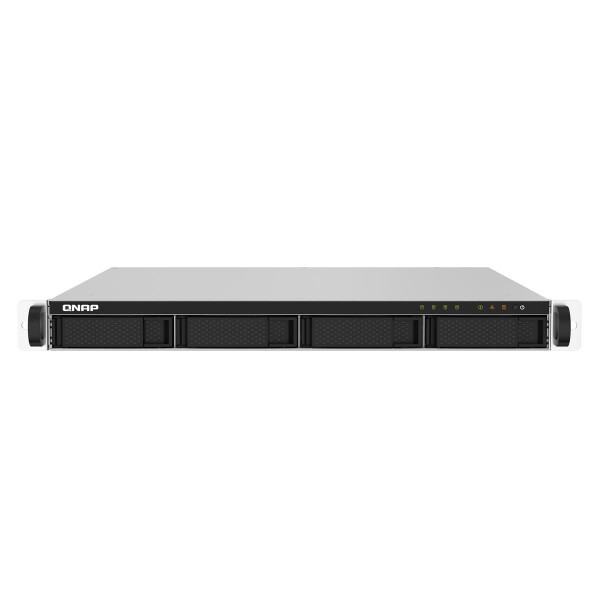 QNAP TS-432PXU-RP, NAS, Rack (1U), Annapurna Labs, Alpine AL-324, 16 TB, Schwarz