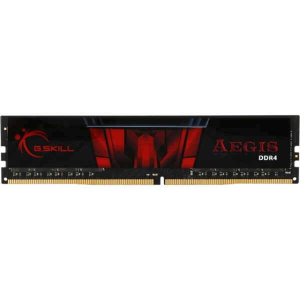 G.Skill 8GB DDR4-2800, 8 GB, 1 x 8 GB, DDR4, 2800 MHz, 288-pin DIMM, Schwarz, Rot