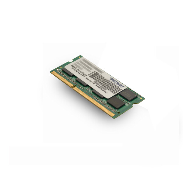 PATRIOT Memory 4GB PC3-12800, 4 GB, 1 x 4 GB, DDR3, 1600 MHz, 204-pin SO-DIMM