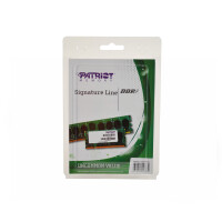 PATRIOT Memory 4GB PC3-12800, 4 GB, 1 x 4 GB, DDR3, 1600 MHz, 204-pin SO-DIMM