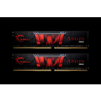 G.Skill 8GB DDR4-2133, 8 GB, 2 x 4 GB, DDR4, 2133 MHz, 288-pin DIMM, Schwarz, Rot