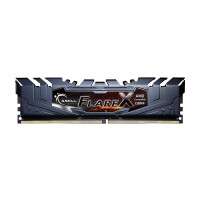 G.Skill Flare X (for AMD) F4-3200C16D-32GFX, 32 GB, 2 x 16 GB, DDR4, 3200 MHz, 288-pin DIMM