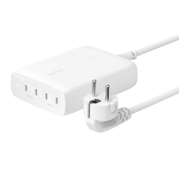 Belkin BoostCharge Pro, Drinnen, AC, 1,5 m, Weiß