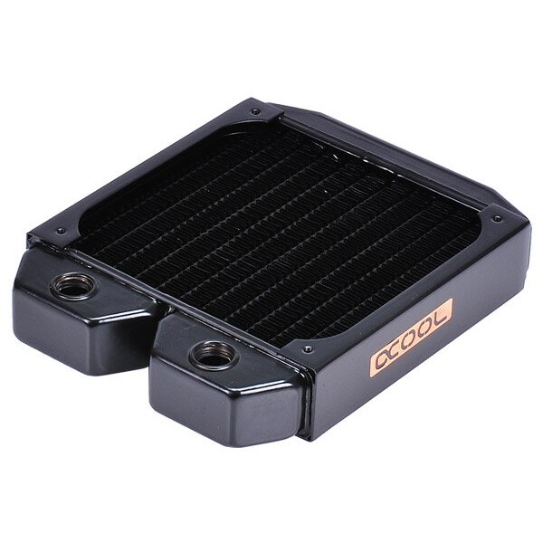 Alphacool NexXxoS ST30, Kühlkörper, Messing, Kupfer, Stahl, Schwarz, 12 cm, 124 mm, 157 mm