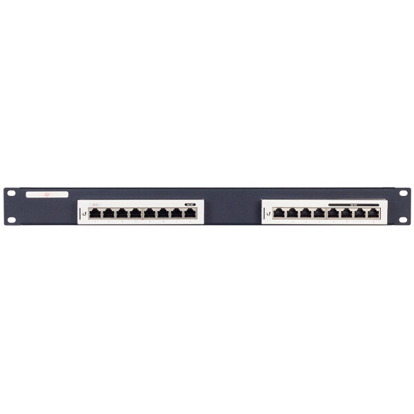 Rackmount.IT RM-UB-T1, Montageschelle, Blau, 1U, Ubiquiti Unifi Switch 8, 8-60W, 482 mm, 217 mm