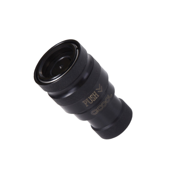 Alphacool 17457, Schwarz, Anpassung, Messing, 1/4 Zoll, 42 mm, 2,4 cm