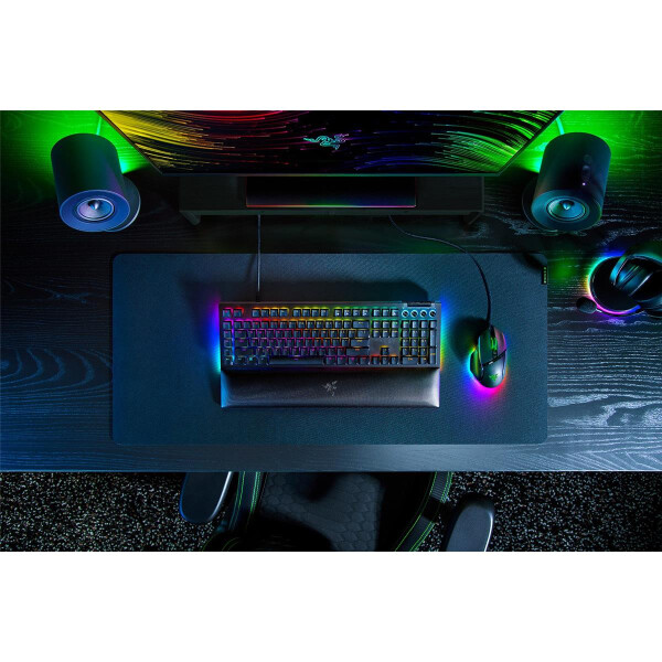 Razer BlackWidow V4, Kabelgebunden, USB, Mechanischer Switch, QWERTY, RGB-LED, Schwarz