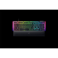 Razer BlackWidow V4, Kabelgebunden, USB, Mechanischer Switch, QWERTY, RGB-LED, Schwarz