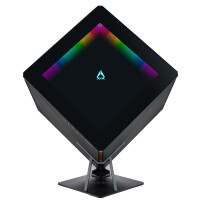 AZZA Regis, Cube, PC, Schwarz, Gold, Grau, ATX, micro...