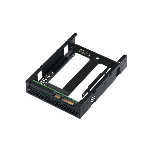 QNAP QDA-A2AR, HDD / SSD-Gehäuse, 2.5", Serial ATA III, 6 Gbit/s, Schwarz