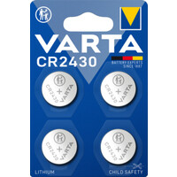 Varta Knopfzelle CR 2430 3 V 4 St. Lithium - Batterie -...