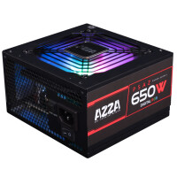 AZZA PSAZ-650W(ARGB), 650 W, 200 - 240 V, 47 - 53 Hz, 100...