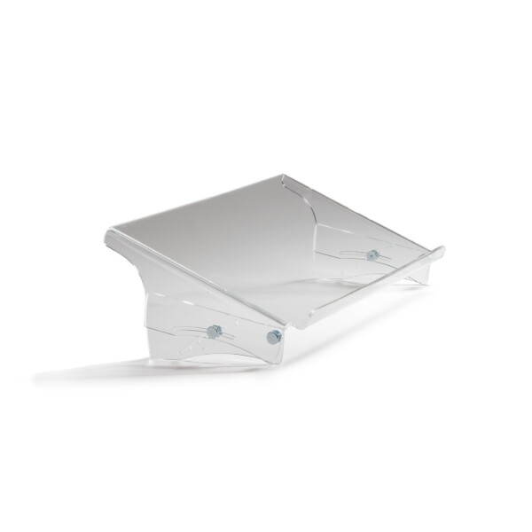 Bakker Q-doc 515 Document Holder, Acryl, Kunststoff, Stahl, 10 kg, 120 - 240 mm, Transparent, 1 Stück(e), 505 mm