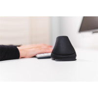 Bakker Rockstick 2 Mouse Wireless Medium/Small, Beidhändig, Vertikale Ausführung, Laser, RF Wireless, 2000 DPI, Schwarz