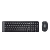 Logitech Wireless Combo MK220, Kabellos, RF Wireless,...