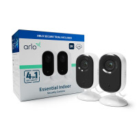 ARLO Essential 2K Indoor Überwachungskamera, 2er...