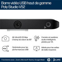 HP Poly Studio V52 USB Video Bar No Radio T