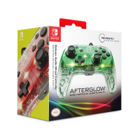 PDP Afterglow Deluxe+, Gamepad, Nintendo Switch, Nintendo Switch OLED, D-Pad, Home button, Analog / Digital, Mehrfarbig, Kabelgebunden