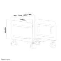 Neomounts PC-Halter, Cart CPU-Halterung, Tower, 10 kg,...