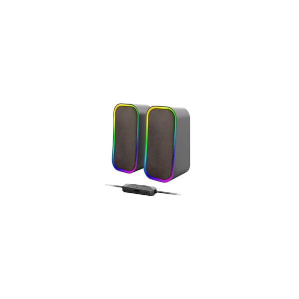 SPEEDLINK Gaming Lautsprecher Token RGB Stereo schwarz retail - Lautsprecher - Lautstärkeregler