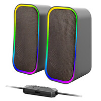 SPEEDLINK Gaming Lautsprecher Token RGB Stereo schwarz...
