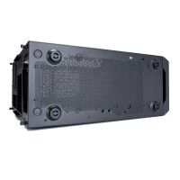 Fractal Design Focus G, Midi Tower, PC, Schwarz, ATX, ITX, micro ATX, Weiß, Taschenlüfter, Vorderseite