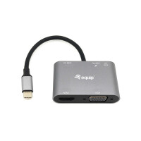 Equip USB-C 5-in-1 Multifunktionsadapter, Kabelgebunden,...