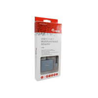 Equip USB-C 5-in-1 Multifunktionsadapter, Kabelgebunden,...