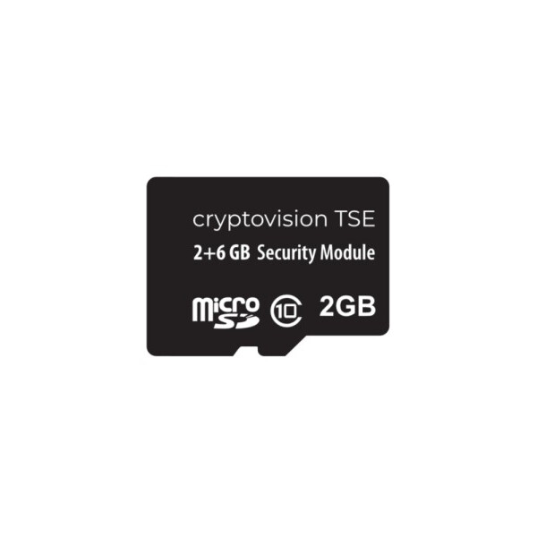 CRYPTOVISION TSE-Cryptovision V2 - MicroSD 8 GB Standard Laufzeit 5 Jahre